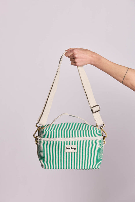 Lunch bag Igor - Rayures vert