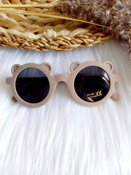 Lunettes de soleil enfant Ourson par HAPPY BY LIES • couleurs, enfant, fashion, fashion joyeux