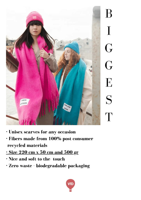 MAXI ECHARPES - VERB TO DO par • accessoires, carreaux, CHRISTMAS, dressing, echarpe