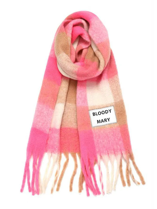 MAXI ECHARPES - VERB TO DO par • accessoires, carreaux, CHRISTMAS, dressing, echarpe