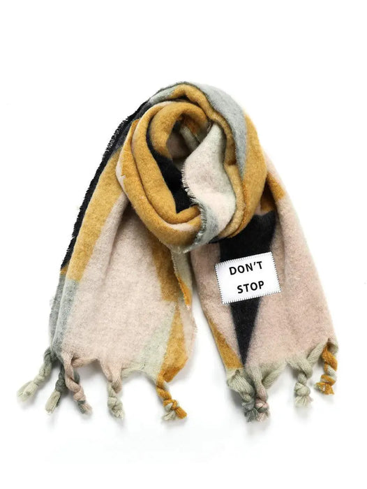 MAXI ECHARPES - VERB TO DO par • accessoires, carreaux, CHRISTMAS, dressing, echarpe