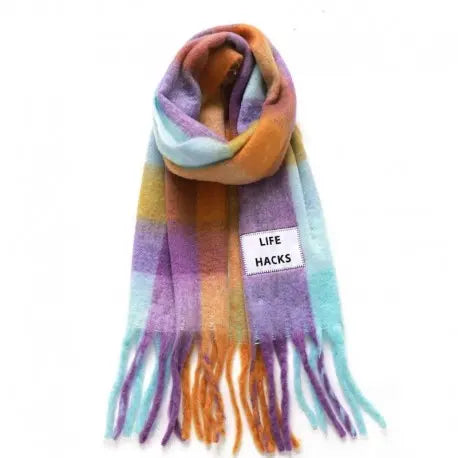 MAXI ECHARPES - VERB TO DO par • accessoires, carreaux, dressing, echarpe, FATHER