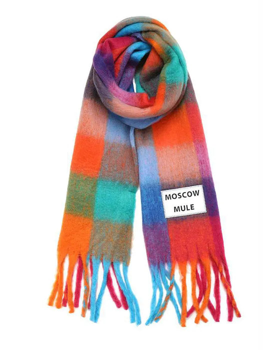 MAXI ECHARPES - VERB TO DO par • accessoires, carreaux, CHRISTMAS, dressing, echarpe