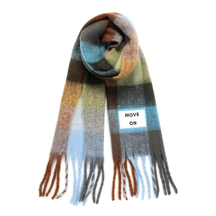MAXI ECHARPES - VERB TO DO par • accessoires, carreaux, CHRISTMAS, dressing, echarpe