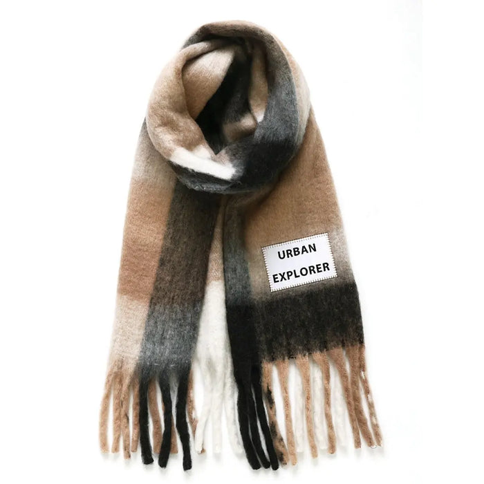 MAXI ECHARPES - VERB TO DO par • accessoires, carreaux, dressing, echarpe, FATHER