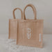 Mini cabas en jute Tulip & Lapin - Lot de 2 par EULENSCHNITT • -15%, café, déco, happyeaster,
