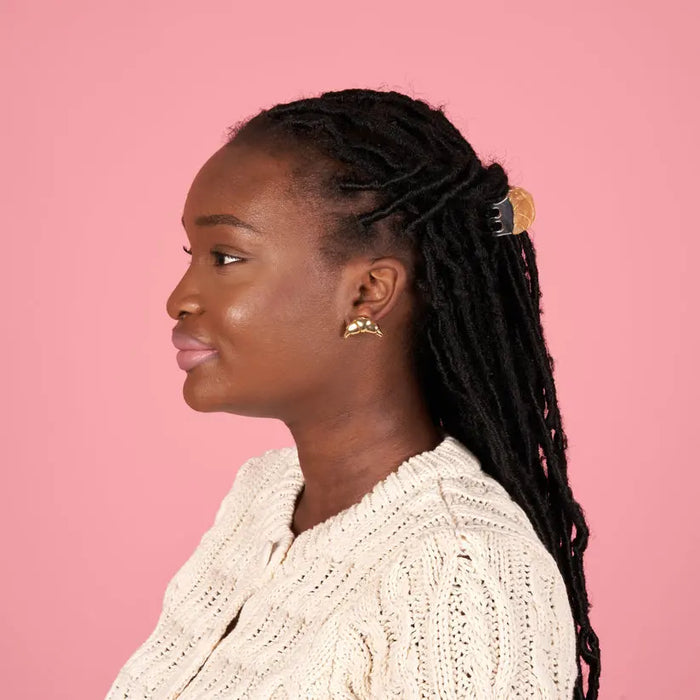 MINI PINCE A CHEVEUX CROISSANT par COUCOU SUZETTE • accessoires, bijoux, dressing, fabriqué à