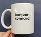 MUG BONJOUR CONNARD par FELICIE AUSSI • bougie, cire végétale, connard, déco, 