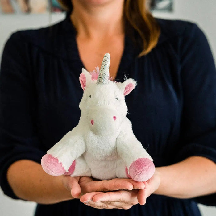 Peluche Licorne Juniors - Bouillotte par Collection PREMIER ETAGE • doudou, FROID, NEW, SOFRAMAR