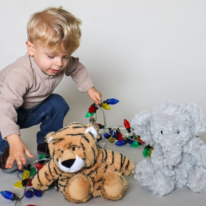 Peluche Tigre - Bouillotte par Collection PREMIER ETAGE • doudou, NEW, SOFRAMAR