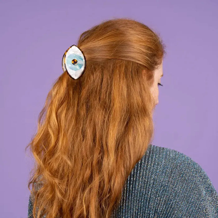 PINCE À CHEVEUX OEIL - BLEU par COUCOU SUZETTE • accessoires, bijoux, dressing, femme, mode