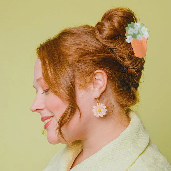 Pince à cheveux Pot de fleurs par COUCOU SUZETTE • accessoires, BACK TO SCHOOL, bague, bijoux,