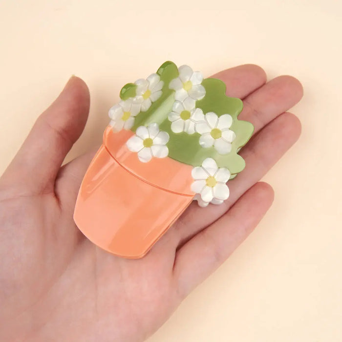 Pince à cheveux Pot de fleurs par COUCOU SUZETTE • accessoires, BACK TO SCHOOL, bague, bijoux,