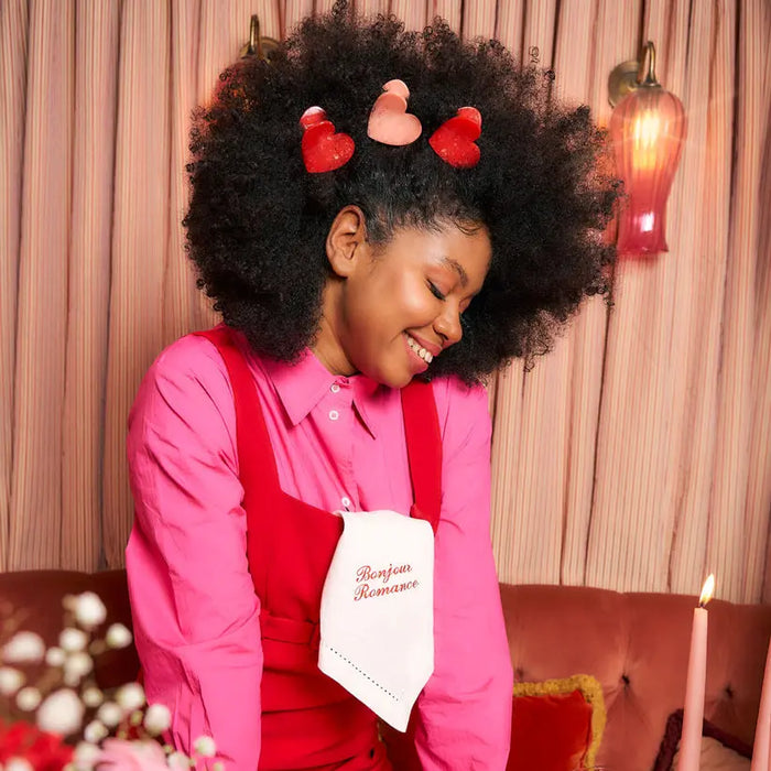 PINCE À CHEVEUX COEUR ROSE par COUCOU SUZETTE • accessoires, Accessoires Mode Femme, Ado,