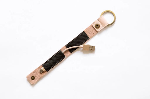 KREAFUNK - Accessoires Mode - PORTE CLÉS USB WLOOP - ROSE - Premier ÉTAGE