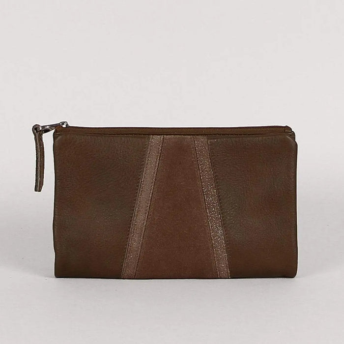 PORTEFEUILLE LEXI-CHOCOLAT par SABRINA • beau, cuir, design, Femme, importation_inventaire_2