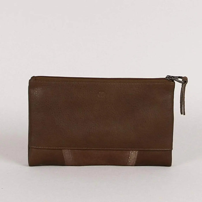 PORTEFEUILLE LEXI-CHOCOLAT par SABRINA • beau, cuir, design, Femme, importation_inventaire_2