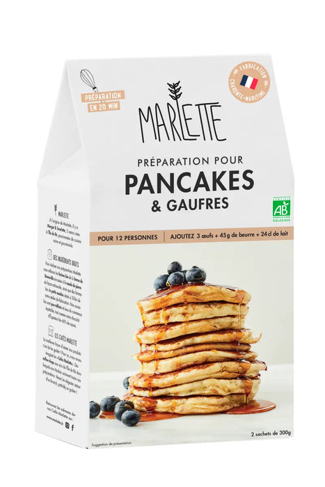 PREPA BIO - PANCAKES & GAUFRES - pour 12 personnes par Marlette • bio, cuisine, Gâteaux, invitation,