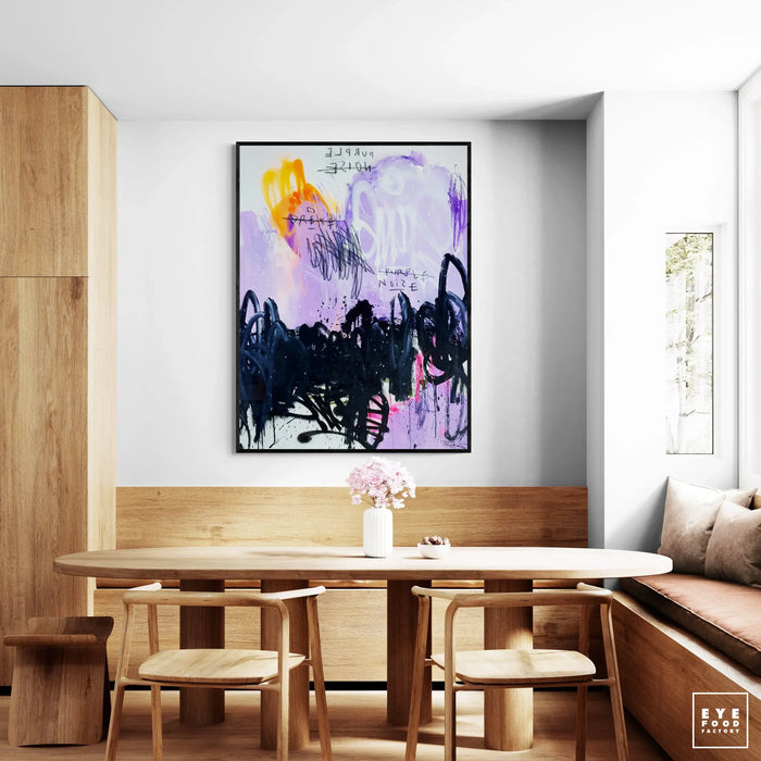Purple Noize - Éditions Limitées - @nouveau, contemporain, couleur, Street art,
