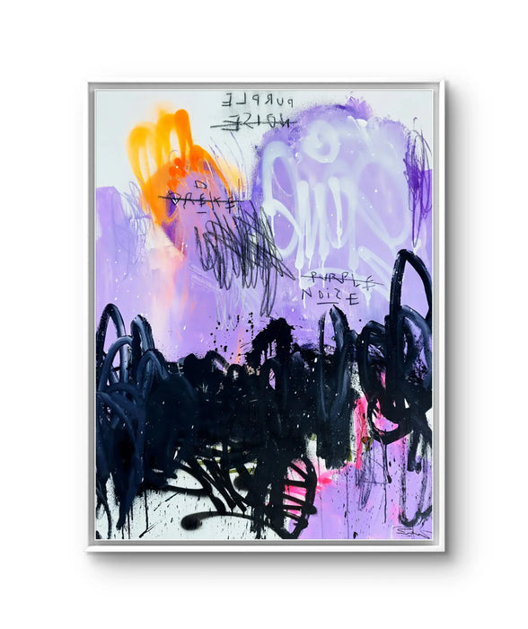 Purple Noize - Éditions Limitées - @nouveau, contemporain, couleur, Street art,
