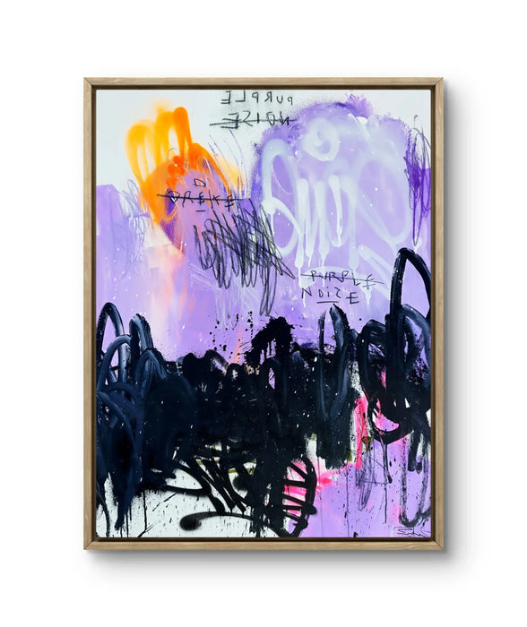 Purple Noize - Éditions Limitées - @nouveau, contemporain, couleur, Street art,