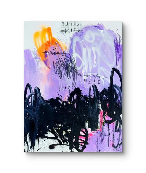 Purple Noize - Éditions Limitées - @nouveau, contemporain, couleur, Street art,