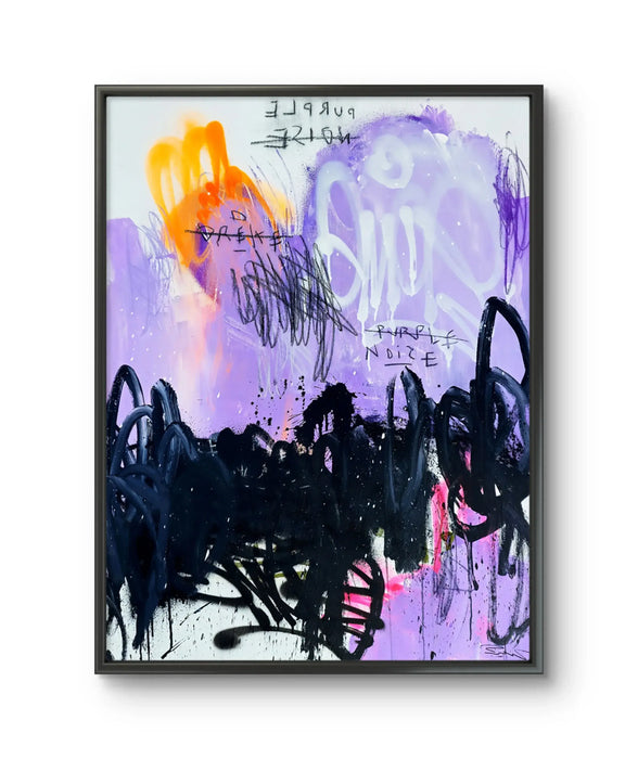 Purple Noize - Éditions Limitées - @nouveau, contemporain, couleur, Street art,