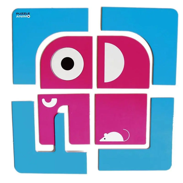 PUZZLE ELEPHANT par BLEU CARMIN • beau, embellir, enfant, enfantkids, france
