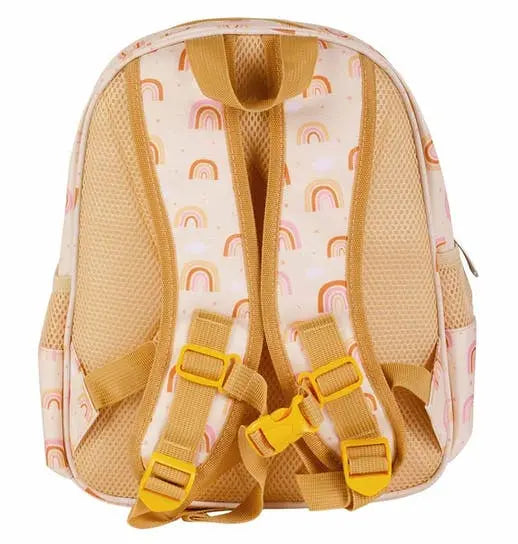 Sac à dos arcs en ciel (avec compartiment isotherme) par A LITTLE LOVELY COMPANY • arc-en-ciel, BACK