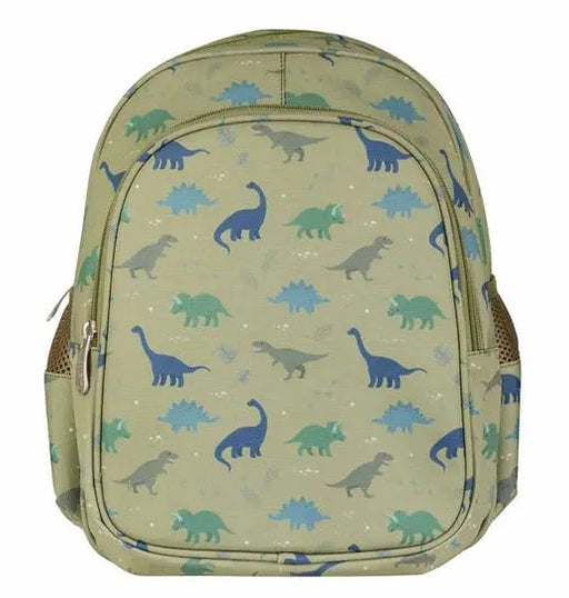 Sac à dos dinosaures (avec compartiment isotherme) par A LITTLE LOVELY COMPANY • BACK TO SCHOOL, 