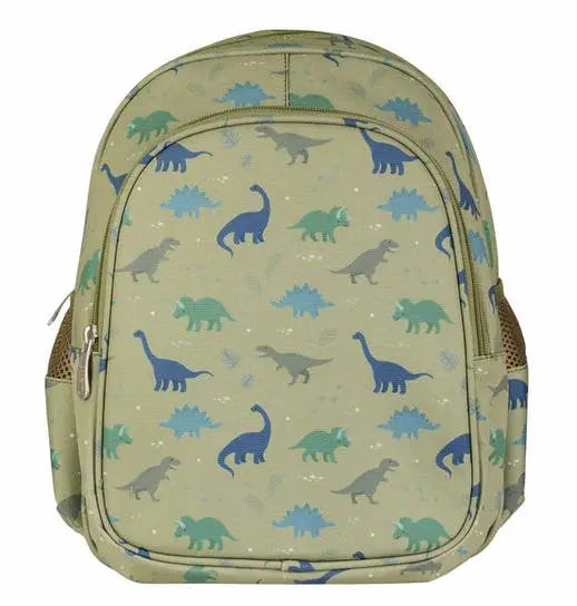 Sac à dos dinosaures (avec compartiment isotherme) par A LITTLE LOVELY COMPANY • BACK TO SCHOOL, 