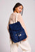 Sac à dos Eliot - Velours Marine par HINDBAG • NEW