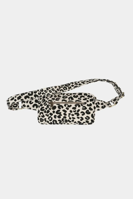 Sac banane Harry Léopard écru par HINDBAG • beau, handmade, NEW, original, spring