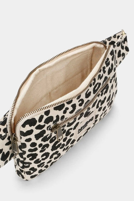 Sac banane Harry Léopard écru par HINDBAG • beau, handmade, NEW, original, spring