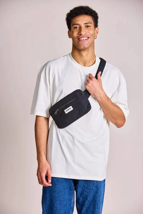 Sac banane Harry - Noir par HINDBAG • beau, FATHER, handmade, NEW, original