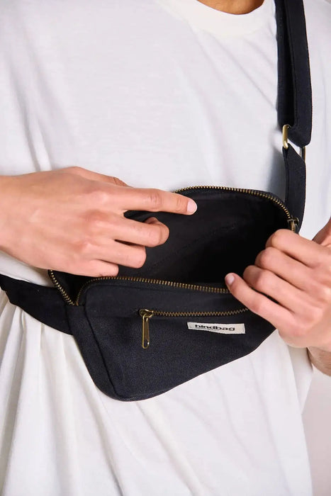 Sac banane Harry - Noir par HINDBAG • beau, FATHER, handmade, NEW, original