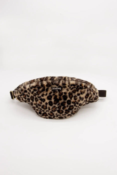 Sac banane Sasha - Fausse fourrure léopard par HINDBAG • NEW