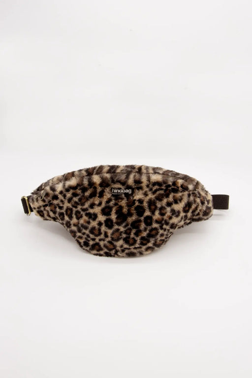 Sac banane Sasha - Fausse fourrure léopard par HINDBAG • NEW