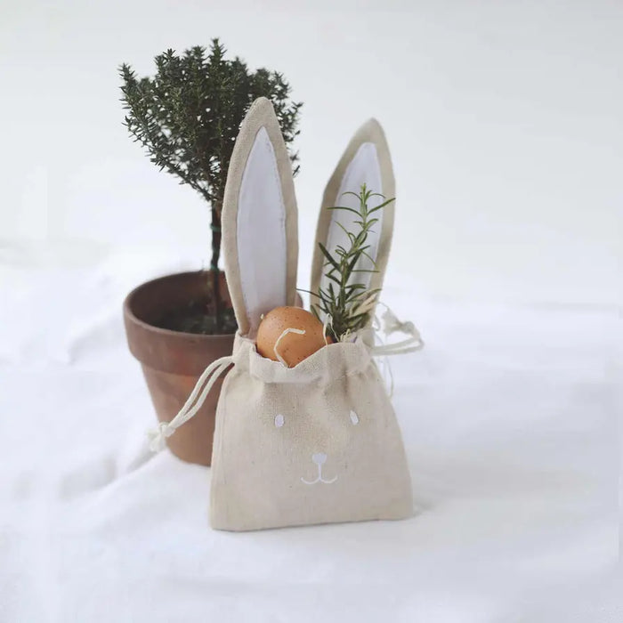 Sac cadeau lot de 2 lapins - petit par EULENSCHNITT • -15%, café, déco, happyeaster,