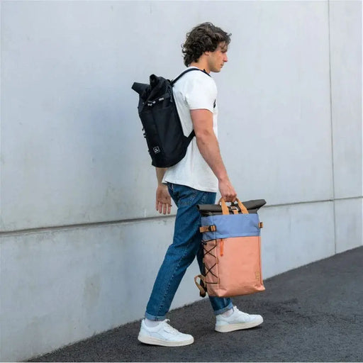 SAC A DOS ROLLTOP par BILLYBELT • BACK TO SCHOOL, bois, couleurs, joyeux, NEW