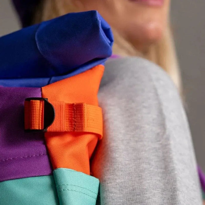 SAC A DOS ROLLTOP par BILLYBELT • BACK TO SCHOOL, bois, couleurs, joyeux, NEW