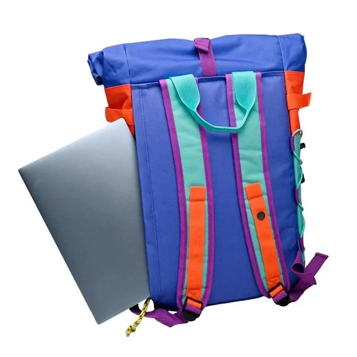 SAC A DOS ROLLTOP par BILLYBELT • BACK TO SCHOOL, bois, couleurs, joyeux, NEW