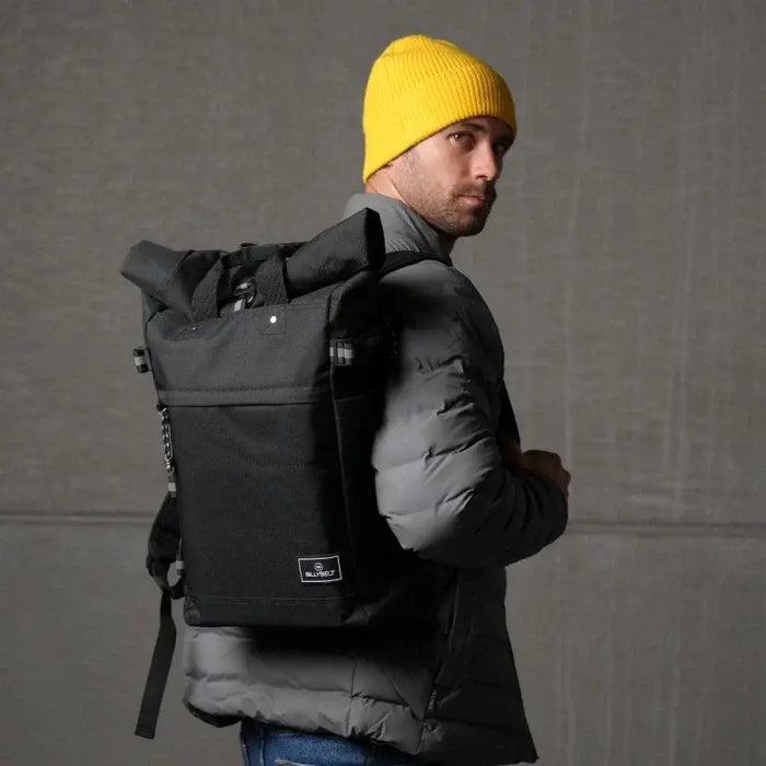 SAC A DOS ROLLTOP par BILLYBELT • BACK TO SCHOOL, bois, couleurs, joyeux, NEW