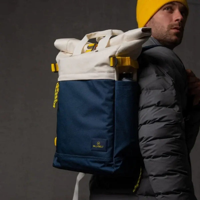 SAC A DOS ROLLTOP par BILLYBELT • BACK TO SCHOOL, bois, couleurs, joyeux, NEW