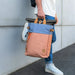 SAC A DOS ROLLTOP par BILLYBELT • BACK TO SCHOOL, bois, couleurs, joyeux, NEW