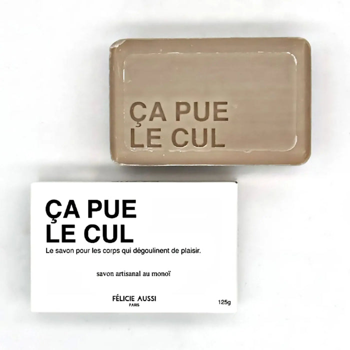 SAVON CA PUE LE CUL par FELICIE AUSSI • femme, humour, hygiène, made in france, NEW