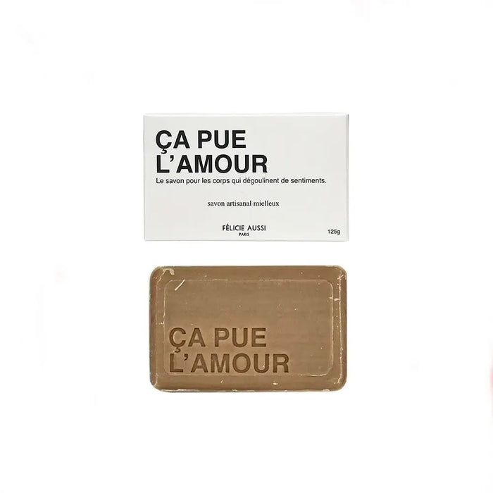 SAVON CA PUE L’AMOUR par FELICIE AUSSI • femme, humour, hygiène, love, made in france