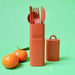 SET DE COUVERTS BINI par OMY Design and Play • BACK TO SCHOOL, camping, couleurs, ECO FRIENDLY,