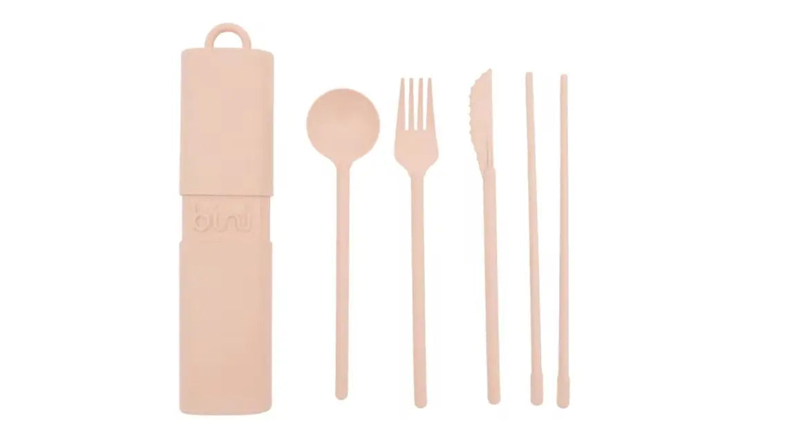 SET DE COUVERTS BINI par • BACK TO SCHOOL, camping, COOK AND YOU, couleurs, ECO FRIENDLY