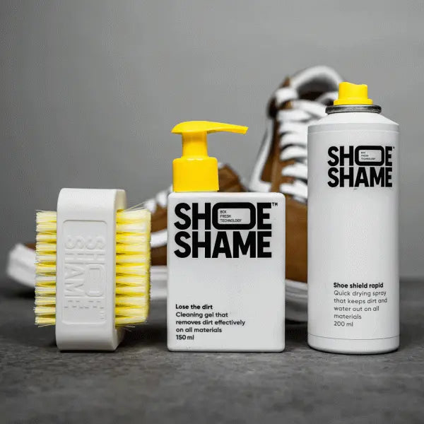 SHOE SHIELD RAPID par SHAME • abimés, baskets, Blanc, chaussures, facile